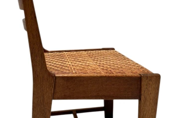 Four Modernist Art Deco Dining Room Chairs by Bas van Pelt for My Home, 1930s